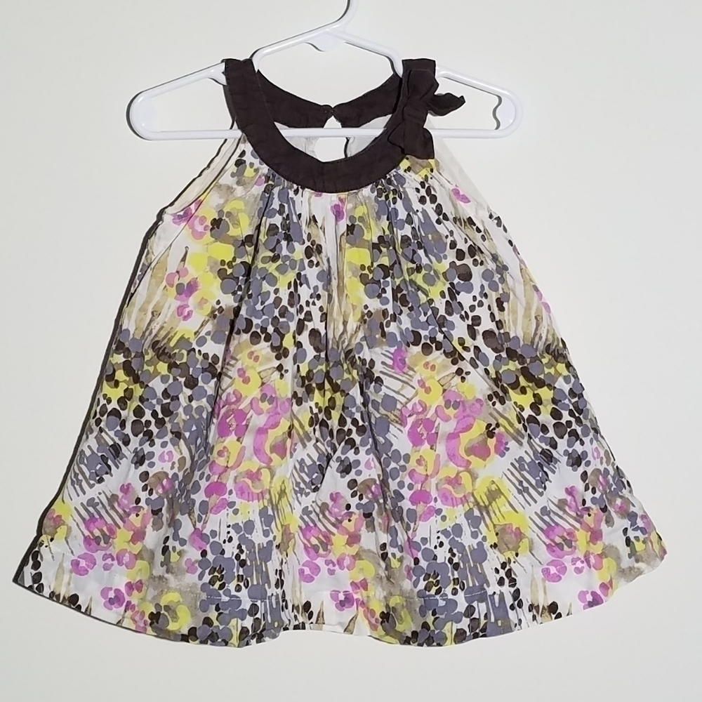 Oshkosh Lined Color Splatter Dress 18m